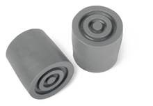 Walker Tip Replacements Gray 1 (i.d.) Set-2